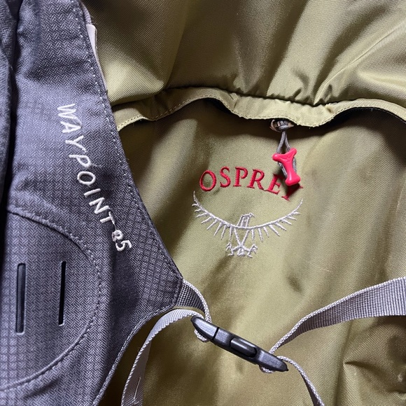 Osprey Waypoint 70L duffle backpack for hiking, camping, and travel - Picture 2 of 8